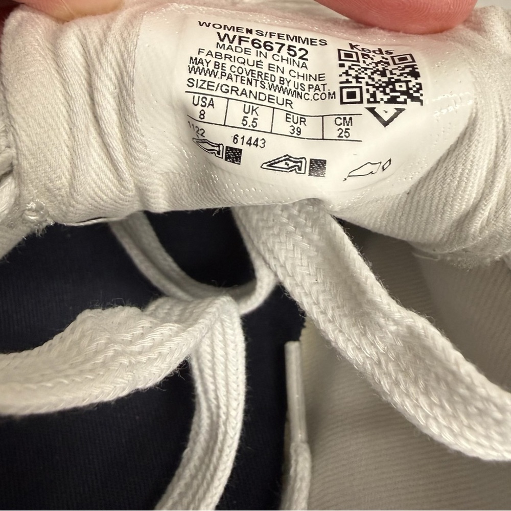 NWOB Keds Jump Kick Canvas Shoes Size 8 - Picture 6 of 6